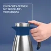 emsa Verseuse isolante SOFT GRIP, 1,5 litre, acier Voir les images du produit 8