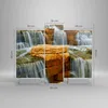 Bild auf Leinwand - Leinwandbild - Wasserfall Steine Wasser Produktbild-Vorschau 3