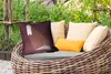 MuchoWow® Outdoor Kissen - Mädchen - Vogel - Vintage - Produktbild-Vorschau 3