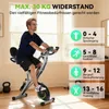 OYAJIA X-Bike Heimtrainer X-005, klappbares Fitnessbike mit Produktbild-Vorschau 8