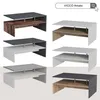 Konferenční stůl Vicco Amato Beton/bílá 90 x 52.6 cm, Model Náhled obrázku produktu 7