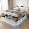 Il letto imbottito ProximaX Modern Beige Velvet misura Anteprima dell’immagine prodotto 3