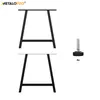 MetaloPro Tischbeine Thusia Lite A – 2x Schwarze Produktbild-Vorschau 6