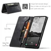 Galaxy A55 Hülle, Retro Kunstledertasche Stand Schutzhülle Produktbild-Vorschau 3