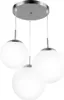 Hängeleuchte, 3 Flammig, Kugeln, Glas satiniert, D 51,5 cm Produktbild-Vorschau 16