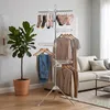 Relaxdays, étendoir à linge avec cintres, 27 cintres, 24 Voir les images du produit 2