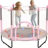 Mini-Trampolin für Kinder - Indoor-Rebounder mit Netz - Produktbild-Vorschau 1