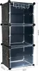 Scarpiera Iso Trade 44,5 x 93 x 30 cm nera Anteprima dell’immagine prodotto 6