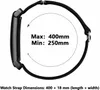 Stravo Nylon-Oberarmband kompatibel mit Fitbit Air – Produktbild-Vorschau 3