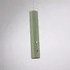 A green LED pendant light hangs from a thin wire against a plain background. Anteprima dell’immagine prodotto