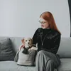 Hunter 2-in-1 Hunde-Tragetasche und Decke Seoul greige Produktbild-Vorschau 5