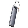 Baseus 11-in-1 Power Delivery USB-C HUB Grau Produktbild-Vorschau 4