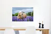 MuchoWow® Poster Pferd - Blumen - Lila 90x60 cm - Produktbild-Vorschau 5