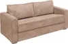 Schlafsofa mit Matratze 4-Sitzer - Cord - Taupe - Produktbild-Vorschau 3