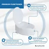 Mobiclinic Titan, Toilettensitzerhöhung mit Deckel - 14 cm, Produktbild-Vorschau 5