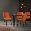 ML-Design sada 6 oranžových židlí do jídelny, židle do Náhled obrázku produktu 7