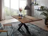 Esstisch - 200 x 100 cm - Wildeiche massiv geölt - Produktbild-Vorschau 2
