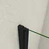 80x185cm Schwarz Drehtür Falttür Schwenktür Walk in Produktbild-Vorschau 5