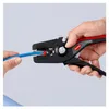Knipex PreciStrip16, 180 g, Czarny, Czerwony Podgląd zdjęcia produktu 26