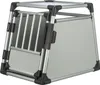 TRIXIE Transportbox, Aluminium - hellgrau/silber - 53 × 61 Produktbild-Vorschau 1