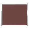 vidaXL Marquise latérale extensible 120x300 cm Marron Voir les images du produit 15