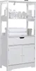 Mondeer Armoire haute de salle de bain avec tiroir 60 x 30 Voir les images du produit 13