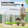 Outsunny Gewächshaus ca. 3 x 2 x 2 m Foliengewächshaus mit Produktbild-Vorschau 6