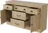 UnboxG Sideboard 135×39,8×80 cm přírodní, kuchyňská a Náhled obrázku produktu 11