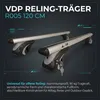 Alu Relingträger VDP L120 universal Dachträger 90kg Produktbild-Vorschau 2