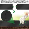 Demonstration of how to connect two pieces of garden edging. Produktbild-Vorschau