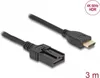 DELOCK HDMI Automotive Kabel HDMI-A St auf HDMI-E St 3m 4K Produktbild-Vorschau 3