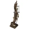 Figurine de Justitia en bronze, sculpture de 33 cm, déesse Voir les images du produit 6