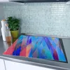 Spritzschutz Herdabdeckplatte Schneidebrett aus Glas Bunte Produktbild-Vorschau 2