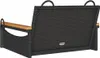 Hängesessel Schwarz 63x62x40 cm Poly Rattan Produktbild-Vorschau 6