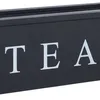 Relaxdays Teebox, 6 Fächern, Bambus, H x B x T: 9 x 43,5 x Produktbild-Vorschau 8