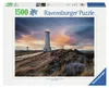 Magische sfeer boven de vuurtoren van Akranes, IJsland. Productafbeelding-voorbeeld 13