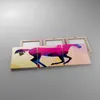 Bild auf Leinwand - Leinwandbild - Pferd Tiere Geometrie Produktbild-Vorschau 2
