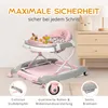 BRONEA® 4-in-1 Gehfrei Baby Lauflernwagen Schaukel Produktbild-Vorschau 6