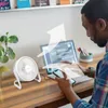 LogiLink USB Schreibtischventilator 6' weiß Produktbild-Vorschau 7