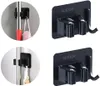 Besen Mop Halter, Edelstahl Selbstklebend Wandhalterung Produktbild-Vorschau 2