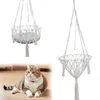 Katzenhängematte Boho Style Hängendes Schaukelbett Produktbild-Vorschau 9