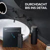 ovimar Seifenspender Haja | schwarz matt | Edelstahl | Produktbild-Vorschau 6