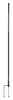 Fiberglas-Weidezaunpfahl 125 cm – robust, UV-beständig, mit Produktbild-Vorschau 2