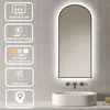 LoXa – Miroir de salle de bain en arche Casablanca avec LED Voir les images du produit 8