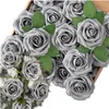 EDIBAZZAR | Set mit 25 künstlichen Rosen, dekorativ, Produktbild-Vorschau 2