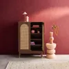 sweeek - Schuhschrank / kleines Sideboard mit 2 Türen und Produktbild-Vorschau 6