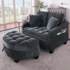 okwish 2-v-1 Rozkládací postel Modulární pohovka Lounge Náhled obrázku produktu 2