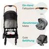 Hundebuggy für kleine PKW  Innopet City Grau  kompakter Produktbild-Vorschau 3