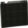 A close-up, straight-on view of a black carbon filter for a range hood. Anteprima dell’immagine prodotto