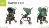 4Baby | Kočík - Kočík Buggy - Melange Grey - Kompaktný - Náhľad obrázku produktu 3